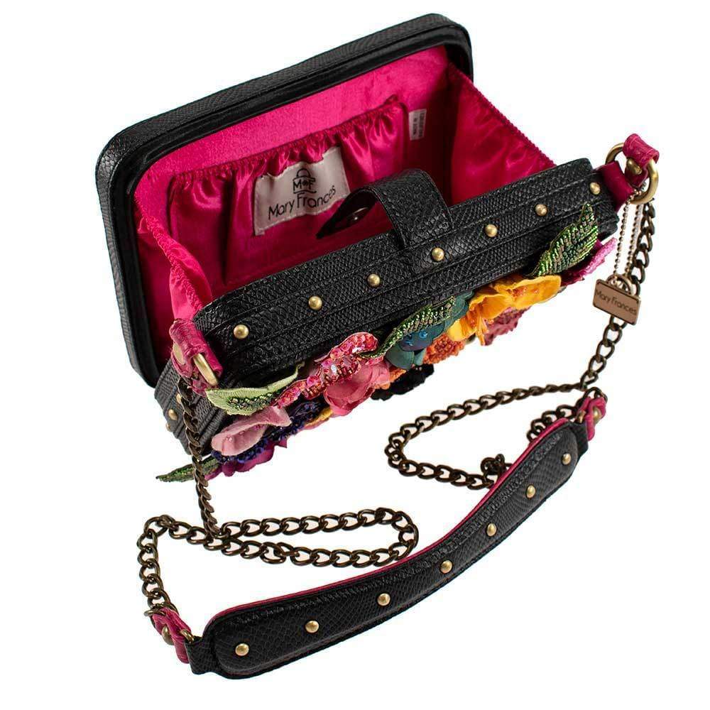 Blooming Beauty Embellished Crossbody Handbag