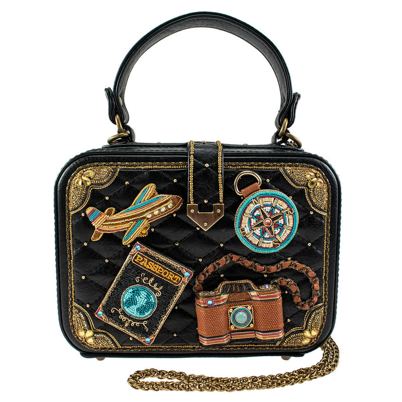 Bucket List Top Handle Travel Handbag