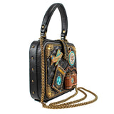 Bucket List Top Handle Travel Handbag