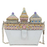 Castles in the Air Crossbody Handbag