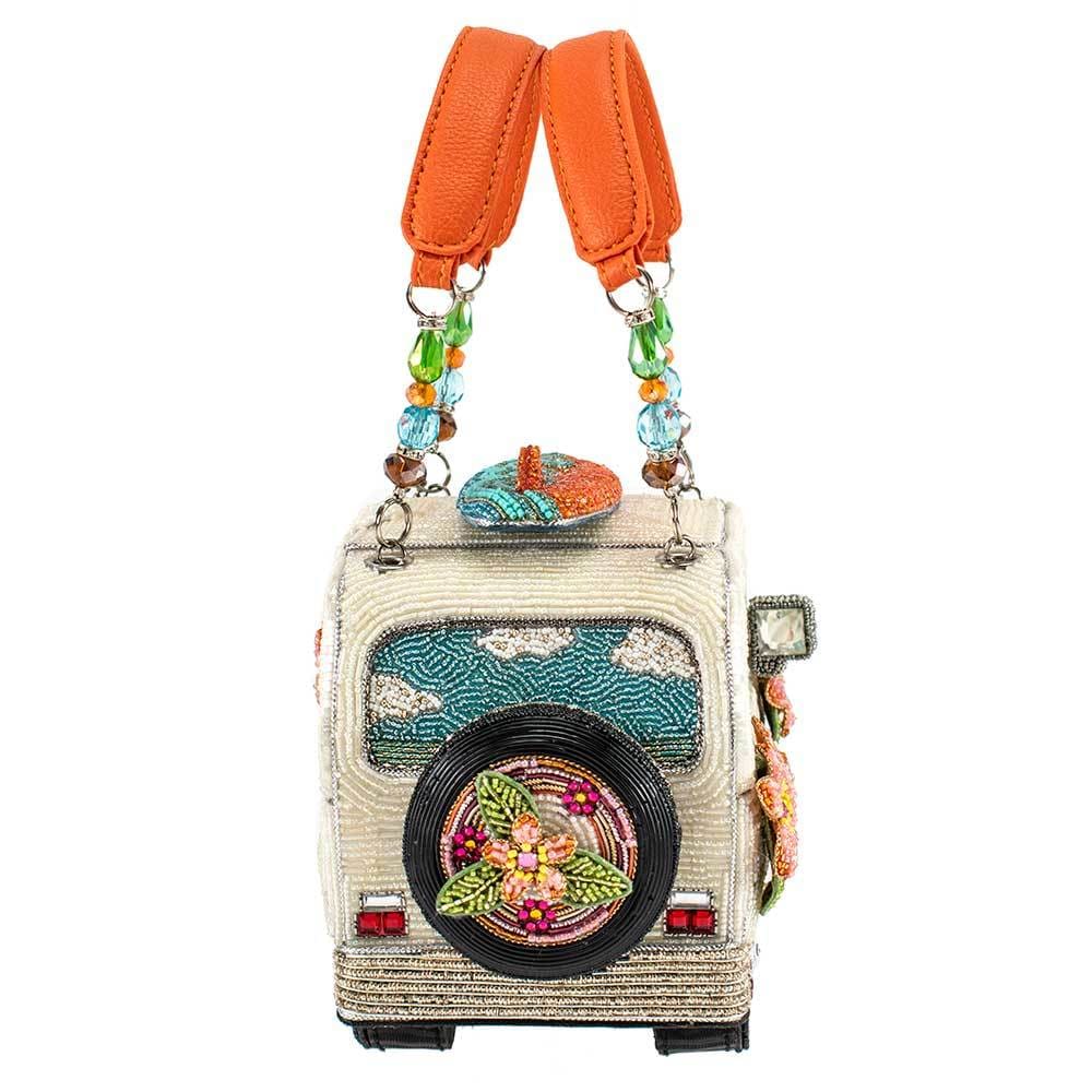 Day Trip Beaded Top Handle Car Handbag