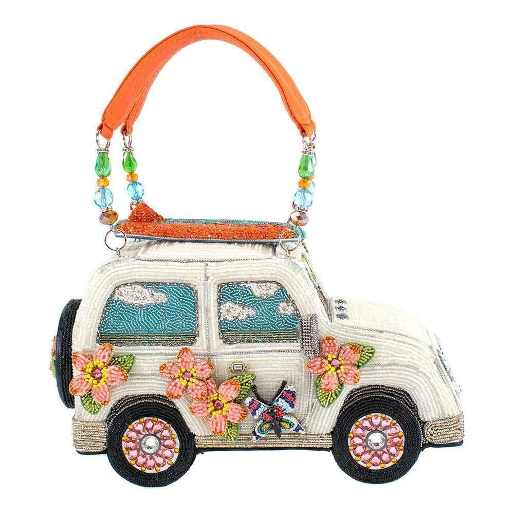 Day Trip Beaded Top Handle Car Handbag