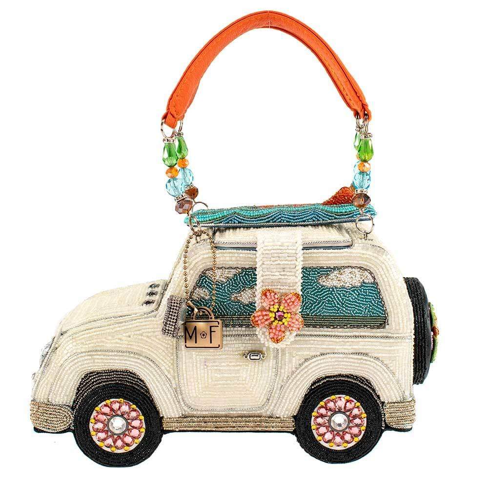 Day Trip Beaded Top Handle Car Handbag