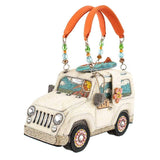 Day Trip Beaded Top Handle Car Handbag
