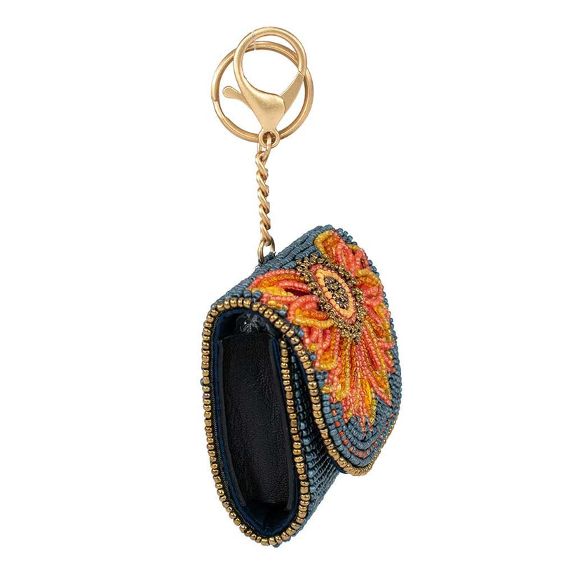 Denim Sunflower Earbud Case
