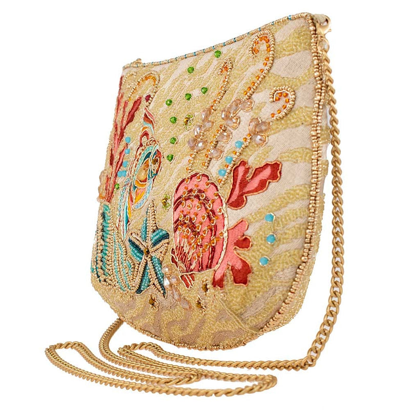 Down Under Crossbody Clutch Sea Theme Handbag
