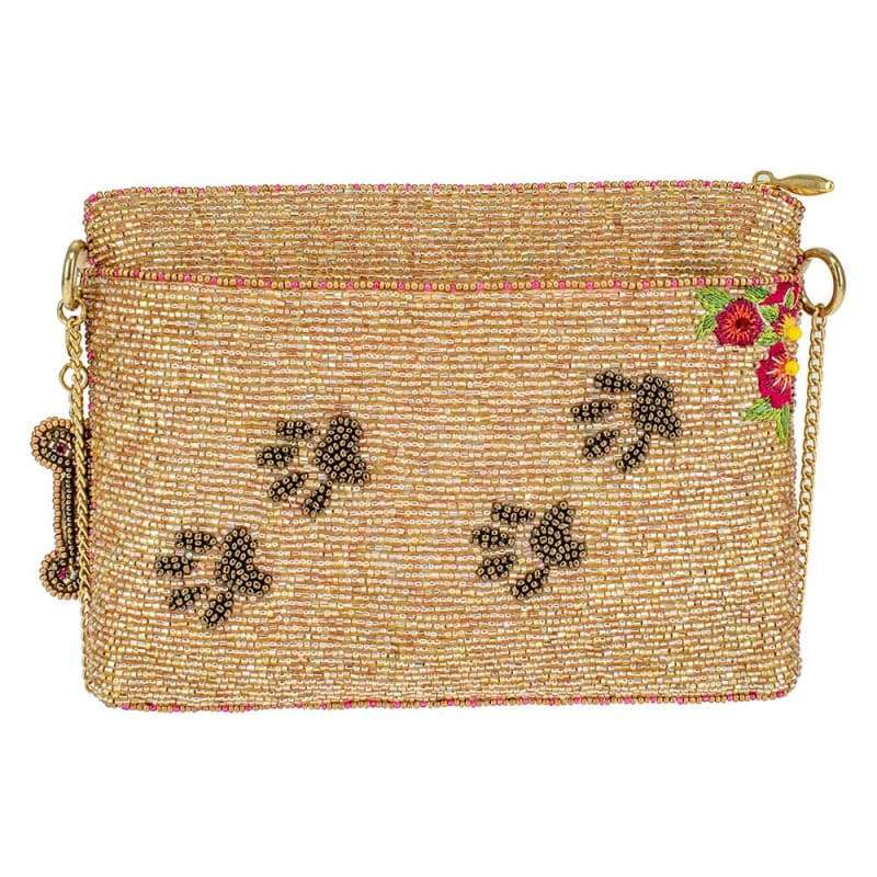 Doxie Beaded Crossbody Mini Handbag