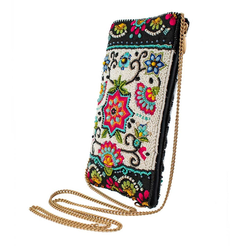 Folk Art Crossbody Phone Bag