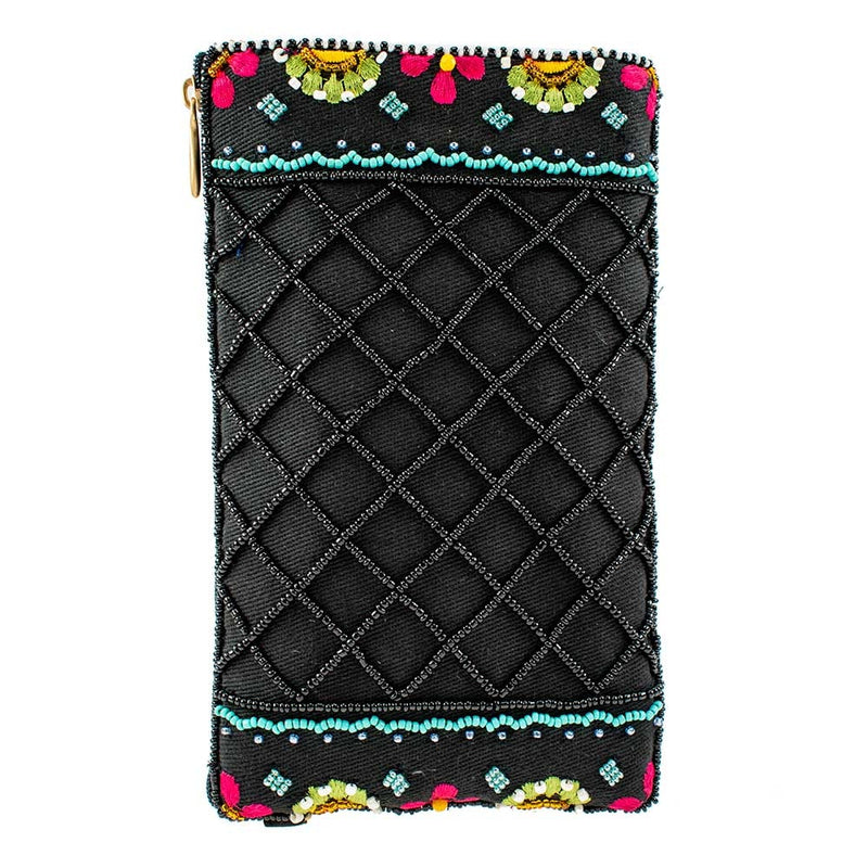 Folk Art Crossbody Phone Bag