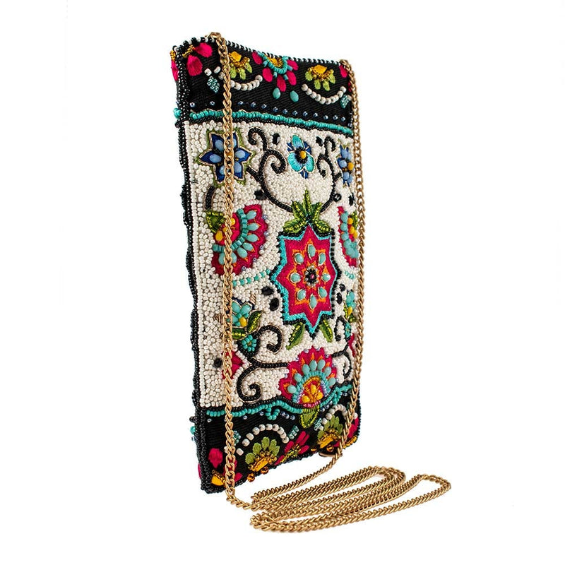Folk Art Crossbody Phone Bag