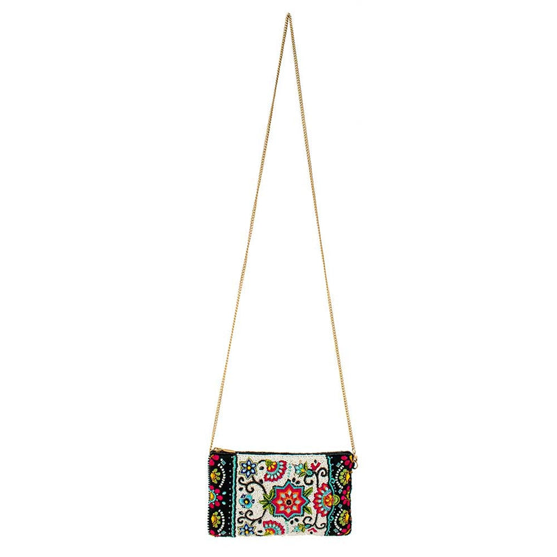Folk Art Crossbody Phone Bag