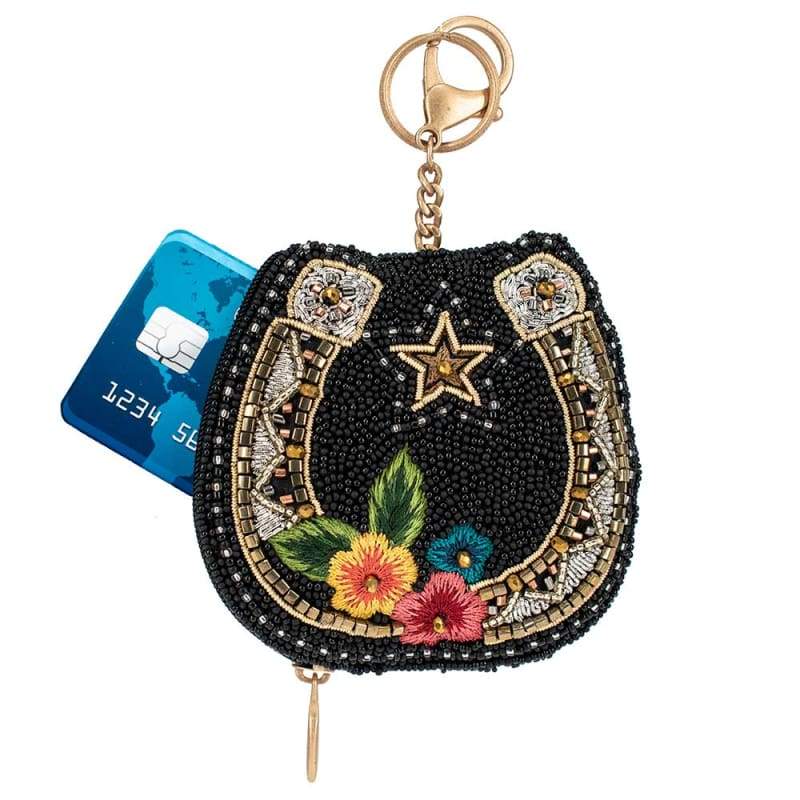 Good Luck Rhinestone Money Bag Keychain For Women And Girls - Cute