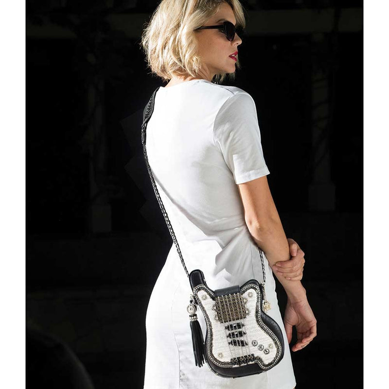 Greatest Hits Crossbody Guitar Handbag