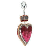 Have a Heart Beaded Coin Purse/Key Fob - Purse