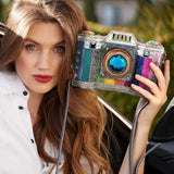 Life in Color Crossbody Camera Handbag