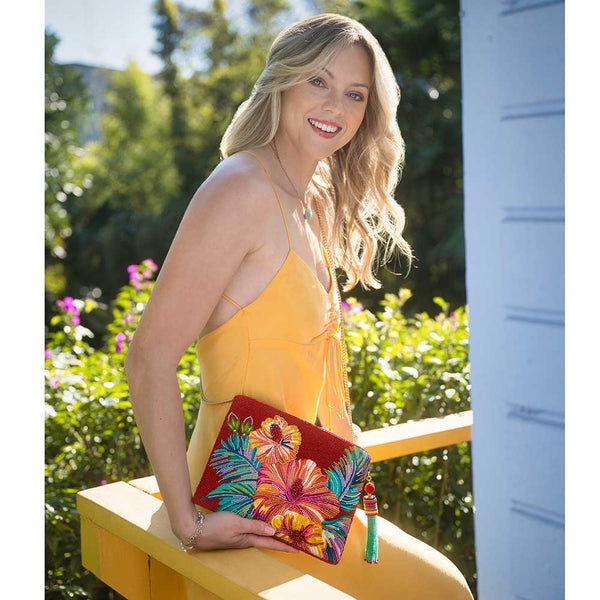 Island Fever Crossbody Clutch Handbag