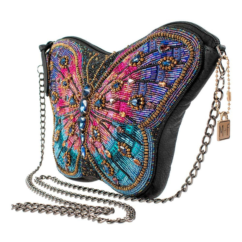 Sugar Coated Beaded Bridal Fringe Crossbody Clutch Handbag – Mary Frances  Accessories