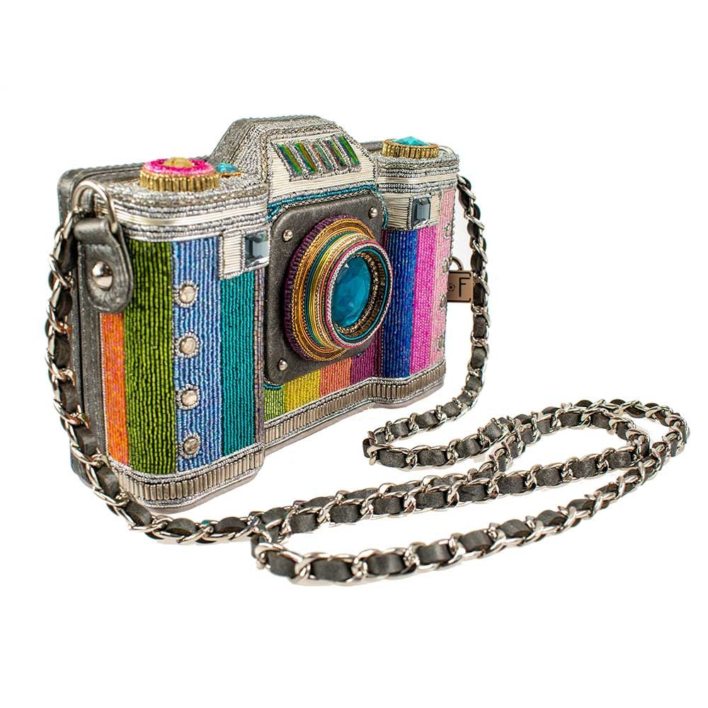 Camera Shaped Crossbody Bag Trendy Patent Pu Leather Box Bag - Temu