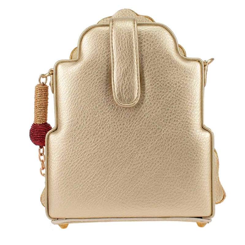 Lucky 7 Embellished Slot Machine Handbag - Crossbody