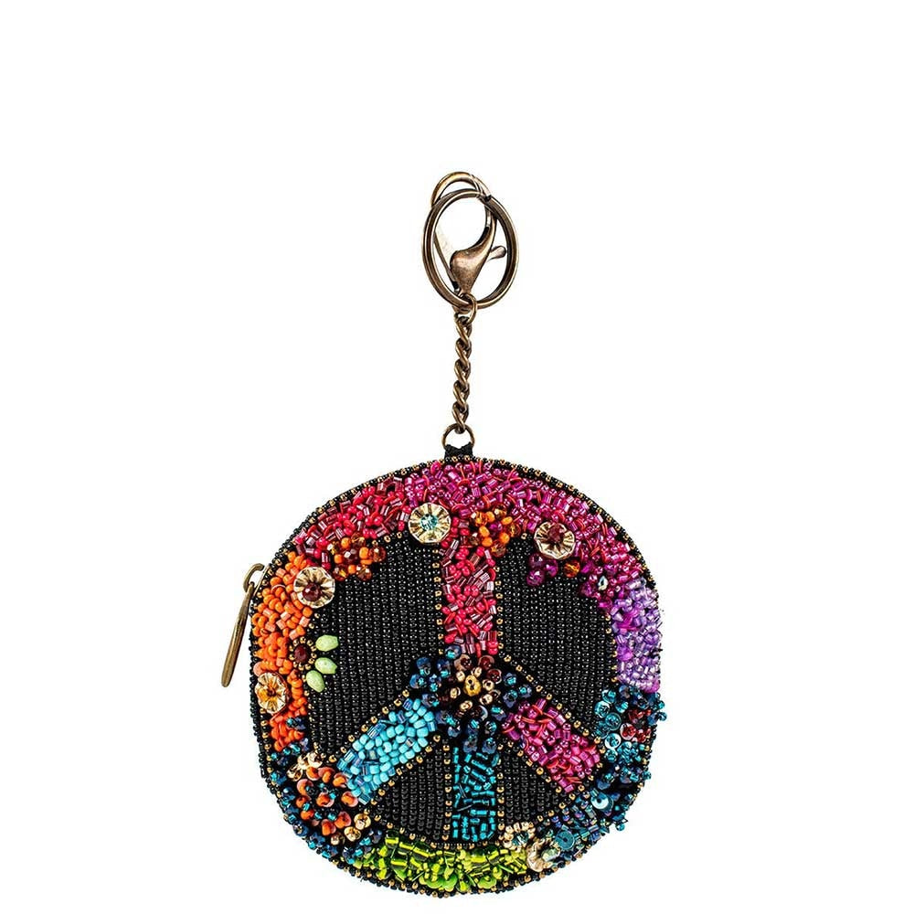 Make Peace Coin Purse/Key Fob - Purse