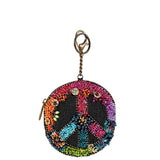 Make Peace Coin Purse/Key Fob - Purse