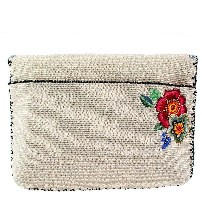 Off to Paradise Floral Crossbody Clutch Handbag