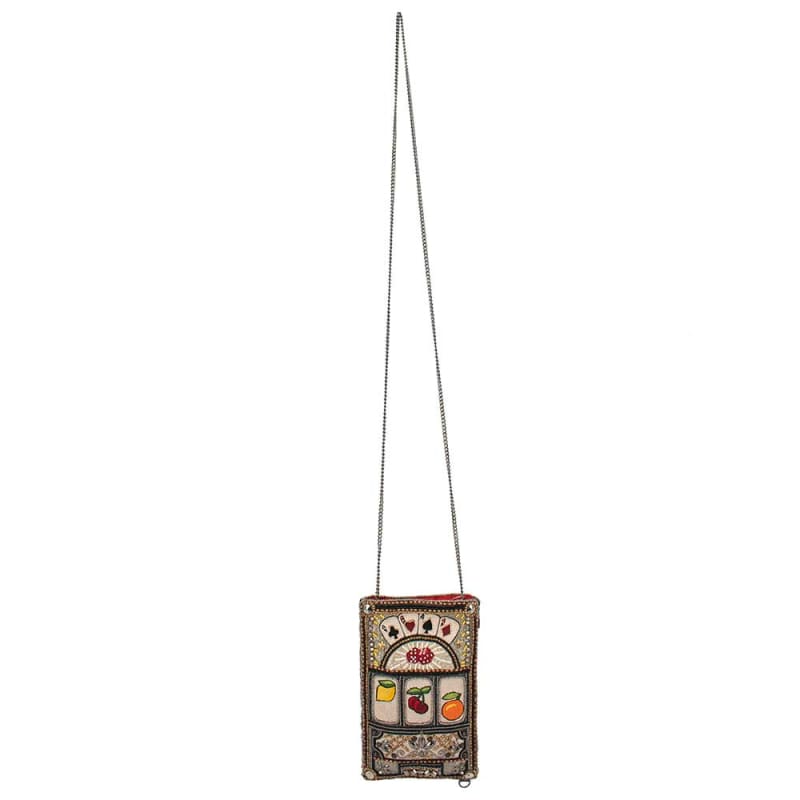 Payoff Beaded Crossbody Phone Bag