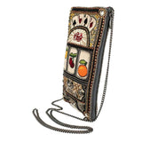 Payoff Beaded Crossbody Phone Bag