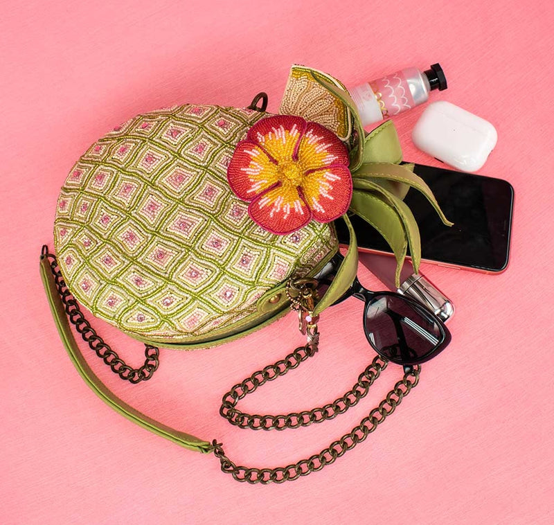 Pineapple Island Crossbody Handbag