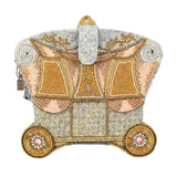 Royal Ride Beaded Crossbody Carriage Handbag