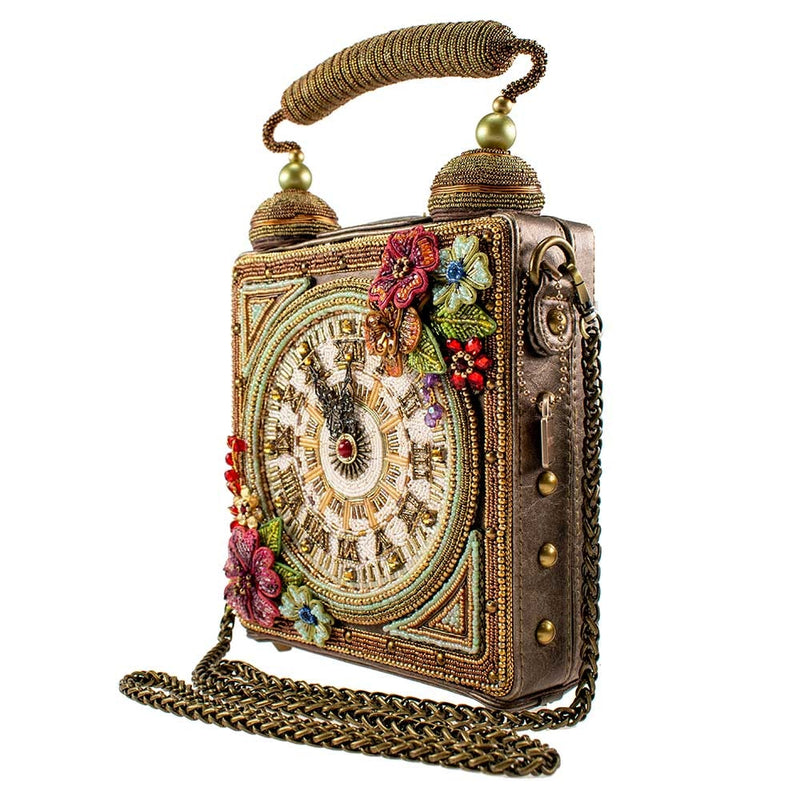 Time of Your Life Top Handle Clock Handbag