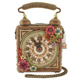 Time of Your Life Top Handle Clock Handbag