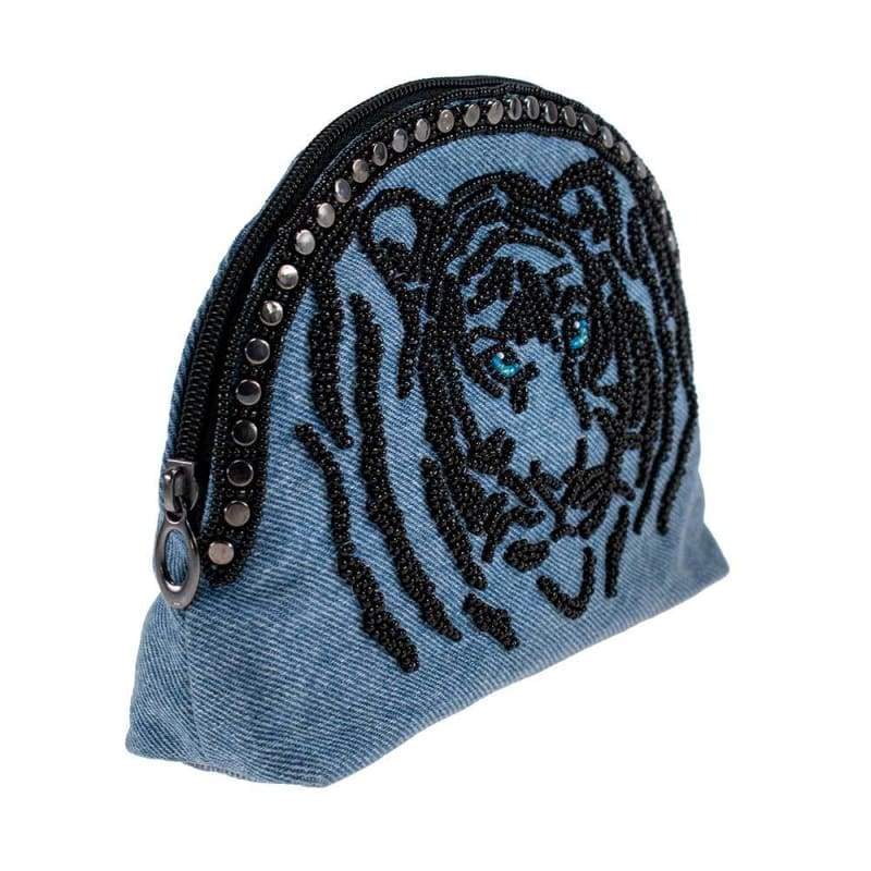Wild Strength Beaded Make Up Bag