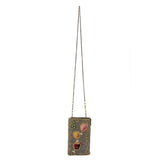 Wine Pairing Beaded Crossbody Phone Bag