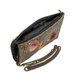 Wine Pairing Beaded Crossbody Phone Bag