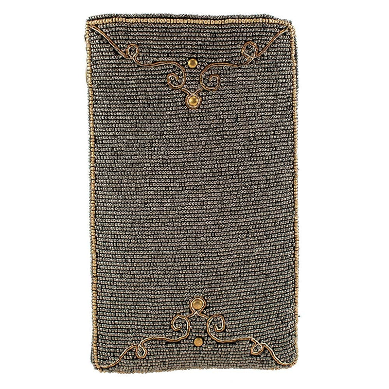 Wine Pairing Beaded Crossbody Phone Bag