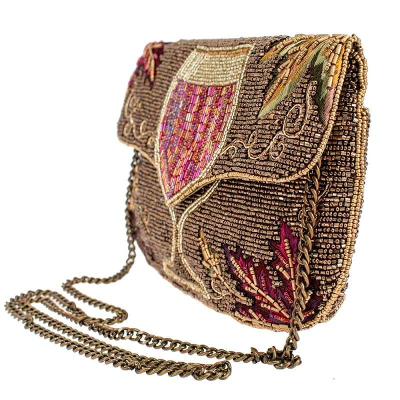 Wine Time Crossbody Clutch - Handbag