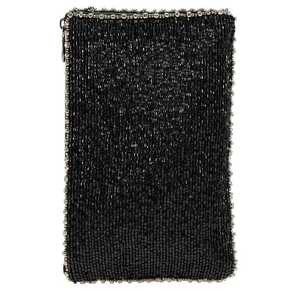 Youre Aces Beaded Ace of Spades Crossbody Phone Bag